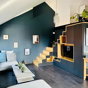 Appartement Loft Haut De Gamme - Sejour Vieux-lille